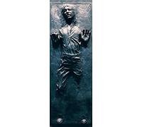 Up Close Poster Star Wars Han Solo Carbonite (53cm x 158cm) + Un Poster Surprise en Cadeau!