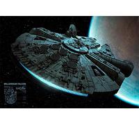Up Close Poster Star Wars Le Faucon Millenium (91,5cm x 61cm) + Un Poster Surprise en Cadeau!
