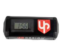 UP Design - Mousse De Guidon sans Barre Noir - Compteur D'heure & Horloge intégré