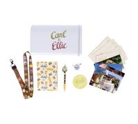 Up Disney Pixar Set Cadeau de Collection pour Enfants et Fans - Boîte de Bienvenue Taille Unique avec carnet, Stylo, Lanyard, Notes adhésives et Accessoires, Licence Officielle, Retour au collège