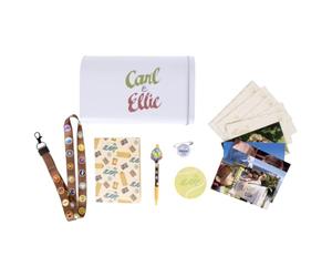 Up Disney Pixar Set Cadeau de Collection pour Enfants et Fans - Boîte de Bienvenue Taille Unique avec carnet, Stylo, Lanyard, Notes adhésives et Accessoires, Licence Officielle, Retour au collège