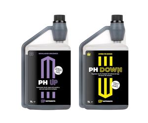 UP NUTRIENTS Pack régulateur PH UP & DOWN 1 L pour plantes | Augmente et amincissant pH sols, cultures et fleurs | Correcteur soulevé et abaisseur 100 % biologique adapté à l'agriculture biologique