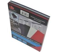UP-Office - A4 (210 x 297 mm) - noir, bleu, rouge, blanc - 100 unités couverture à reliure Noir, Blanc, Bleu, Rouge G