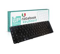 UP PARTS® Clavier italien compatible avec Lenovo pour Notebook IdeaPad B570 9Z.N5SSW.G0R, MP-10A3TQ-6861 pour ordinateur portable B575 B575e V570 Z570 Z575 B590 B590A-ITH B590G G50505 G510 G700 G710