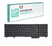 UP Parts® Marque et Entreprise Italienne - UP-KBD125 - Clavier pour Dell Latitude E5520, Couleur Noire, Disposition Italienne, sans rétroéclairage.