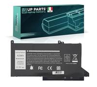 UP PARTS Ordinateur portable Batterie compatible avec Dell DJ1J0 pour ordinateur portable Latitude DJ1JO, DJ1J0, 451-BBZL, PGFX4, ONFOH, C27RW, E7280, E7480, E7490, E7380, E7290, E7390 (avec Original