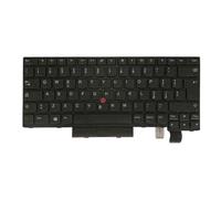 UP PARTS Remplacement clavier pour Lenovo ThinkPad A475 A485 T470 T480 - Disposition italienne - Avec rétroéclairage - Avec cadre et trackpoint - Entreprise italienne