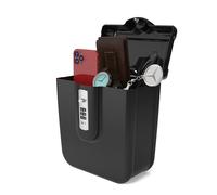 UP Security Boîte à cadenas pour vacances à la plage, croisière, essentiels 2025, boîte à combinaison portable, petit coffre-fort pour voyage, dortoir universitaire, rangement en plein air, argent