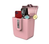 UP Security Boîte de sécurité portable à combinaison à 3 chiffres, coffre-fort de sécurité robuste pour plage, voyage, université, dortoir, bureau, stockage sécurisé pour argent, médicaments