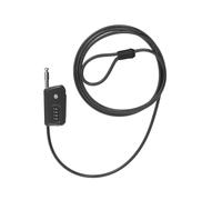 UP Security Cadenas à câble Python 6 pieds pour vélo, bicyclette, scooter, verrouillage caméra de sentier, cadenas à combinaison 4 chiffres, anti-vol robuste, résistant aux intempéries, kayak