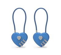 UP Security Cadenas à combinaison à 3 chiffres, Cadenas à câble avec code, Petit cadenas à combinaison avec câble, pour bagages, valise, casier de gym, sac à dos avec fermeture éclair, armoire, boîte