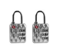 UP Security Cadenas à combinaison approuvé par la TSA pour bagages et voyage - Durable, réinitialisable, compact - Serrure à combinaison pour valise, armoire, casier de gym, valise à pistolet, boîte