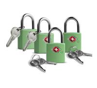 UP Security Cadenas TSA pour bagages, cadenas de bagage TSA approuvés 4 pièces pour accessoires de voyage internationaux, petit cadenas à clé, mini cadenas pour sac, valise, sac à dos, valise, tiroir