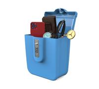 UP Security Coffre-fort pour les vacances à la plage, les croisières essentielles, petit coffre-fort avec serrure à combinaison de câble, boîte de verrouillage portable pour voyage, rangement en plein