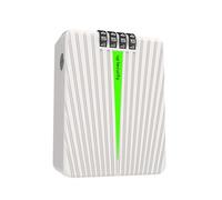 UP Security Petite boîte à serrure portable pour téléphone, argent liquide et cartes - Boîte sécurisée et étanche pour dortoir, hôtel, plage, téléphone (blanc)
