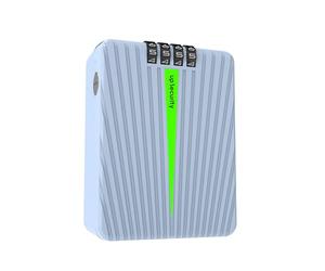 UP Security Petite boîte à serrure pour clés avec code, boîtes à combinaison pour objets personnels, mini coffre-fort mural pour coffre-fort personnel, argent, bijoux, rangement de médicaments