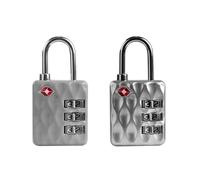 UP Security TSA Cadenas pour bagages, serrure à combinaison pour casier, cadenas à combinaison à 3 chiffres, petit cadenas combiné, pour casier de gym, valise, étui à pistolet, unité de rangement