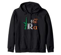 Up The Ra Irish Heritage Celtic Pride Brigade Music & Craic Sweat à Capuche