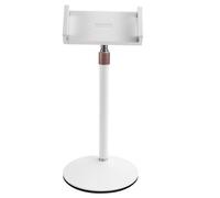Up to 25Cm Standing Tablet Bracket Desk Mount White