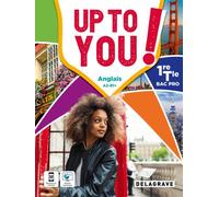 Up To You! Anglais 1re, Tle Bac Pro (2022) - Manuel élève - Corinne Tomasini - Delagrave - broché - Scolaire / Universitaire