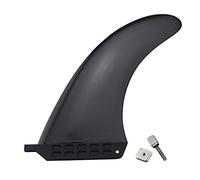 UP100 6.5, 7.5, 8, 9, 9.5, 10 Pouces Longboard et Sup Single Fin - Centre Fin pour Planches de Surf et Planches de pagaie avec vis de Smart