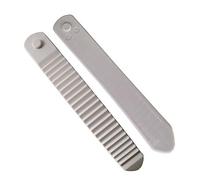UP100 Une Paire de Fixations de Snowboard Bride à la Cheville Sangles pour Chaussures de Snowboard Blanches (Longueur 160 mm sans Trou)