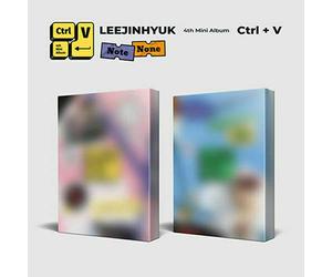 UP10TION - LEE JIN HYUK [ CTRL+V ] 4th Mini Album ( NOTE + NONE ) 2 Ver SET. 2 CD+2 Photo Book(each 76p)+2 Folding Poster(On pack)+2 Selfie Photo Card+2 To Do List+2 Sticker+2 Book Mark+etc