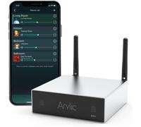 Up2Stream Amp 2.1 Carte Amplificateur De Subwoofer , Wifi Et Bluetooth 5.0 50Wx2 +100W Carte Amplificateur Multiroom Stéréo Sans Fil Avec Airplay Spotify Connect Et Télécommande Pour Diy Speaker