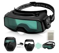 UpaClaire True Color Lunettes de soudage à obscurcissement automatique améliorées 6.0 génération avec fonctions de meulage, de coupe et de soudage
