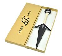 upain Naruto Grand Kunai en PVC Accessoires de cosplay Ninja japonais (Noir)