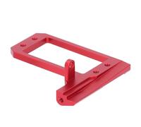 UPALDHOU 1/10 RC Servo Mount, Baisse du Centre, Réponse de Direction Améliorée, Construction en Aluminium, Système de Liaison Réglable 4, Remplacement OEM Direct, Alliage en Aluminium, ajusté pour