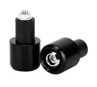 UPALDHOU 1 Paire Moto Bar Fin Plug, Moto Modification Accessoire Poignée Bar Fin Plug pour 22mm Diamètre Guidon (BLACK)