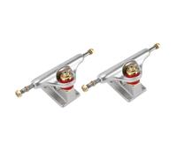 UPALDHOU 2pcs 5,25 Pouces de Planche à roulettes Truffes en Alliage en Aluminium Haute Performance avec Poteau Central Creux pour 4 Roues Planches à roulettes