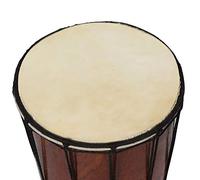 UPALDHOU 2pcs Têtes de Tambour en Peau de Mouton Skins Drum Drum Membranes pour Les Tambours Africains de Bongo avec Un Matériau Premium séché à l'air Facile à Installer (8,5 Pouces)