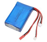 UPALDHOU 4000mAh 7.4 V Émetteur Remote Contrande Batterie 4000mAh 7.4V Fichet pour l'émetteur TX DX8 DX9 Commande, Safe, DURABILE DE LITRIBLE Batterie PRIMIUME, étendue