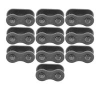 UPALDHOU 420 Steel Chain Master Link, 10-Pack Ball Detent Lock