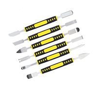 UPALDHOU 6 Outils de Réparation de Balises Squip Metal Set Outils pour Téléphone, Tablette en Instruments Exacts (6PCS)