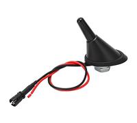 UPALDHOU Antenne de Toit de Voiture Raku 2, Amplificateur intégré de Type | Construction en Métal et ABS, Montage Universel, Connecteur Raku 2, Adaptateurs Filetés, Installation D'antenne sur le Toit