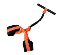 UPALDHOU Bande de Résistance pour Pédales, élastique tissé renforcé, | appareil d\'exercice d\'assistance assis, tension d\'étirement réglable, tube à double couture, poignée rembourrée en