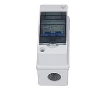 UPALDHOU Boîte de Combinaison PV 20A 1000V | Boîtier classé IP65, corps en polycarbonate ABS, appareillage DC, liaison onduleur solaire, couvercle transparent