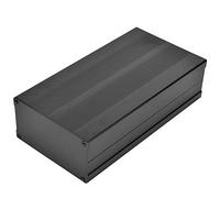 UPALDHOU Boîtier de Projet en Aluminium 55mm, Boîtier de Protection | Design élégant noir sable, fabriqué en alliage d\'aluminium, largement utilisé pour les contrôleurs, construction durable,