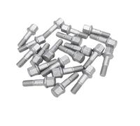 UPALDHOU Boulons de Roue, 20 Pièces de Remplacement de Goujons de Roue à Tête Sphérique A0009904807 en Acier M12x1,5x40 pour 190E 1986-1987