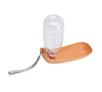UPALDHOU Bouteille d'eau pour Chien, Distributeur de Boissons Portable pour Animaux de Compagnie, pour Marche en Plein Air, Randonnée, Voyage, Fournitures D'arrosage de 550ml (Orange)
