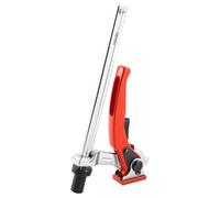UPALDHOU Bride de Serrage pour établi, Presse à Cliquet Réglable 160mm | Acier au chrome vanadium, cadre en alliage de zinc, colonnes de 16 mm et 19 mm, utilisation avec trou d\'établi, pied de