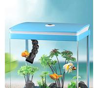 UPALDHOU Buse de Sortie D'eau Flexible pour Pompe D'aquarium, Conception à Tube Long, Buse à Bec de Canard en Option, pour le Contrôle de L'eau des Réservoirs de Poissons (Buse quart de bec de canard)