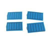 UPALDHOU Cartouches Filtrantes Bleues avec Charbon Actif pour Aquariums, Améliore la qualité de l'eau, Pièce de Rechange pour Réservoirs, Plastique PVC Durable