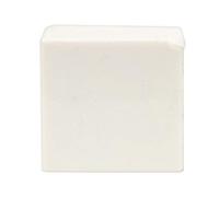 UPALDHOU Cire de Surf Carrée Cire de Surf Anti-Glissement avec Crème Solaire Crème UV Protection pour Les Surfeurs du Lait Transparent Blanc 5,5x5,5x2 Cm (Cire Chaude)