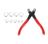 UPALDHOU Collier de Serrage Assortiment Kit, 80PCS Acier Inoxydable | Résistant à la rouille, Pince ergonomique incluse, Convient à diverses utilisations