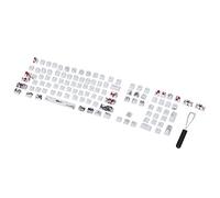UPALDHOU Couchons de Clavier Connexions de Clavier Résistantes au PBT sur Le, Adaptées à la Plupart des Mécaniques, Un Jeu avec Un -Super -Super-résistant à Une Usure pour Un Cool/Taiwanes,