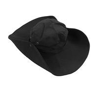 UPALDHOU Couvercle de Boucle à Bord Large étanche et Polyvalent. (Black)